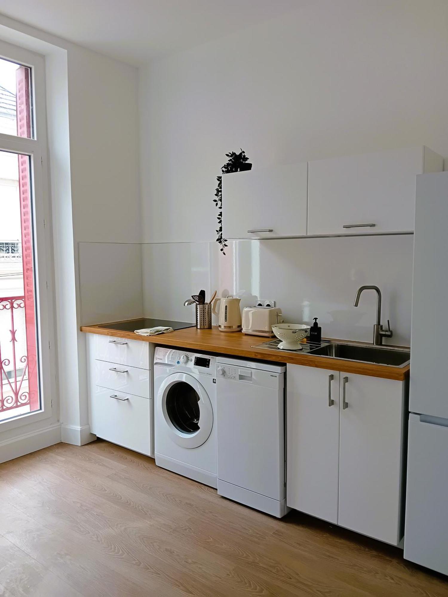 101 - Appart Renove Avec 1 Chambre Spacieuse - Tram Et Clinique Mutualiste A 1 Min Grenoble Exterior foto